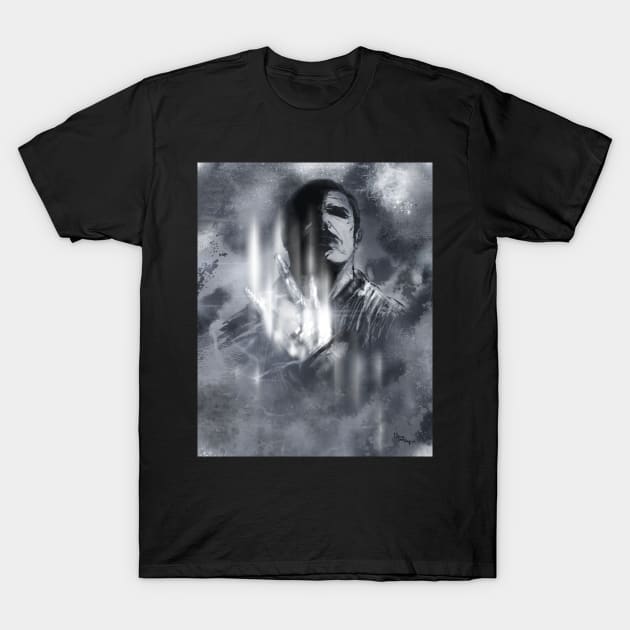 Glass Hand Outer Limits T-Shirt by DougSQ